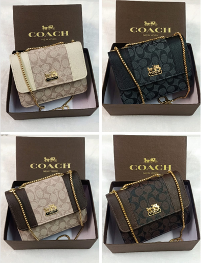 Coach Signature Chain Bag