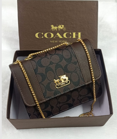 Coach Signature Chain Bag
