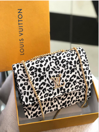 LV Chevron Chain Bag β Multicolor