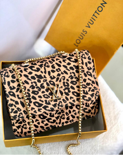 LV Chevron Chain Bag β Multicolor