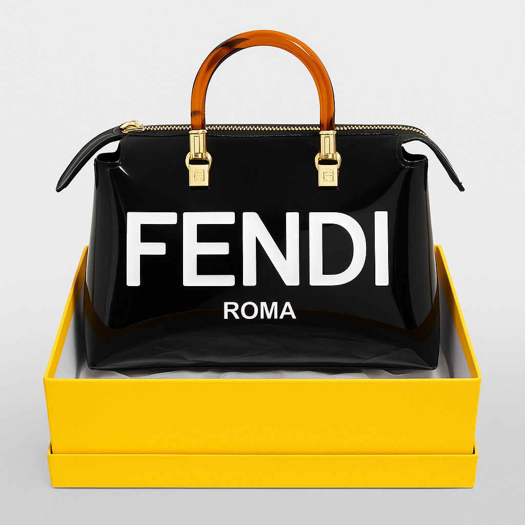 F.Style Roma Shine Structured Carryall