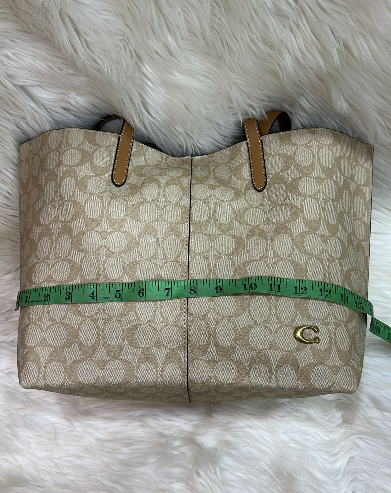 Signature Monogram Luxe Tote โ Triple Shade Collection
