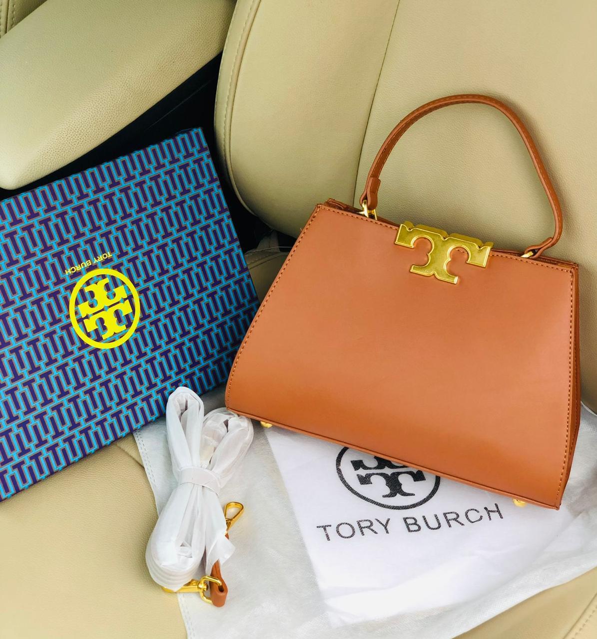 Tory Burch Classic Leather Top Handle Bag - Shaszelle Collection