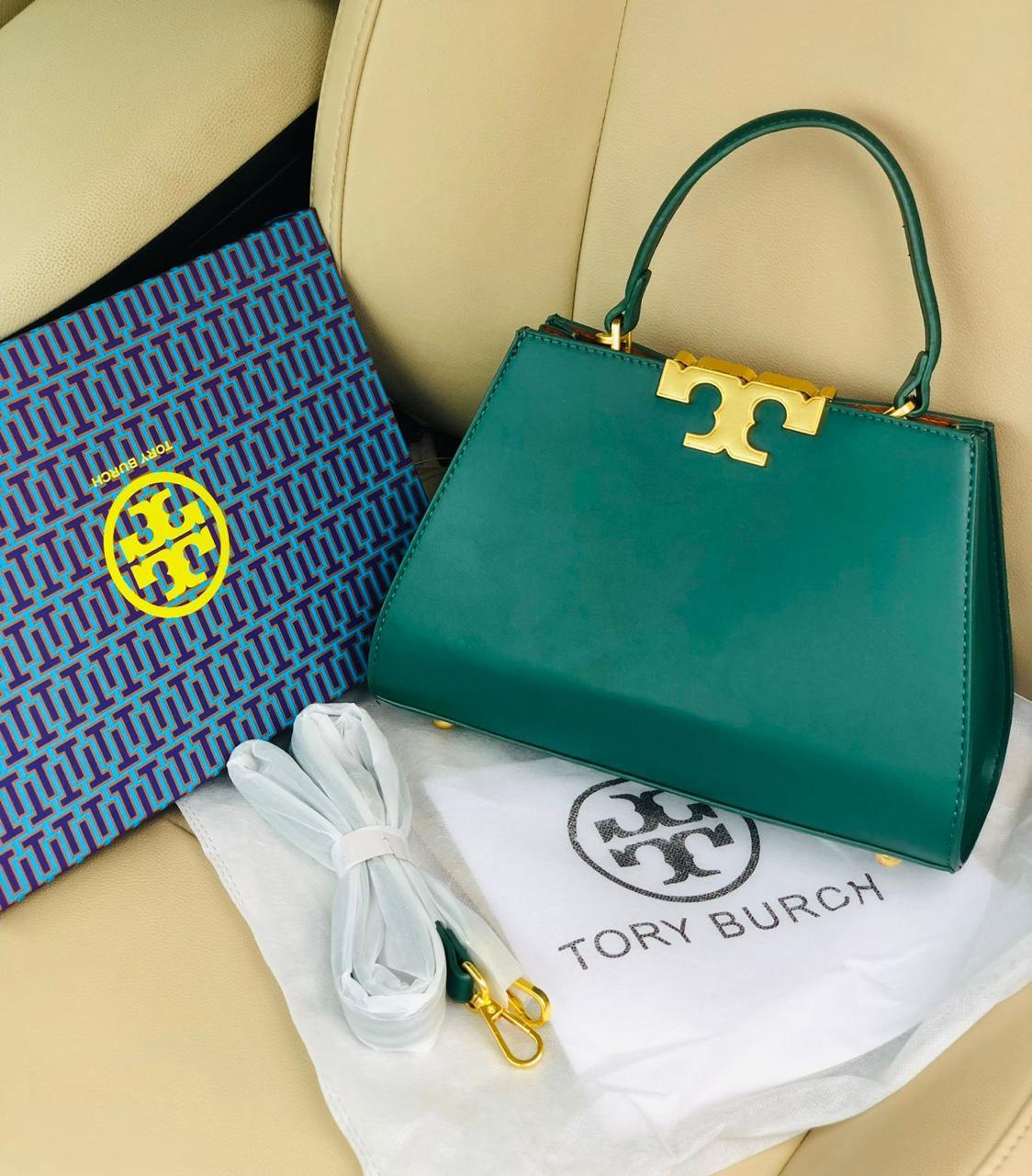 Tory Burch Classic Leather Top Handle Bag - Shaszelle Collection