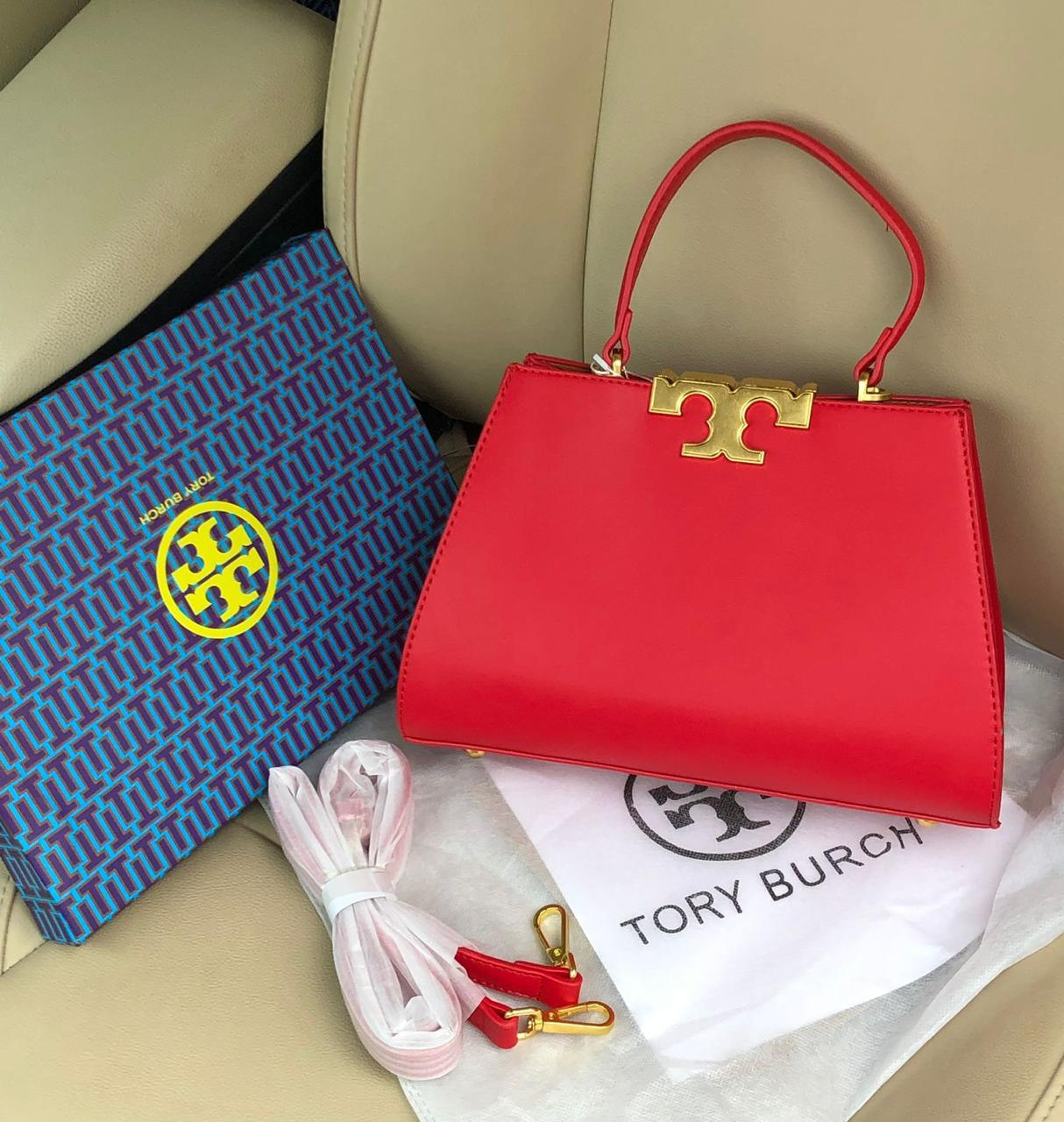 Tory Burch Classic Leather Top Handle Bag - Shaszelle Collection