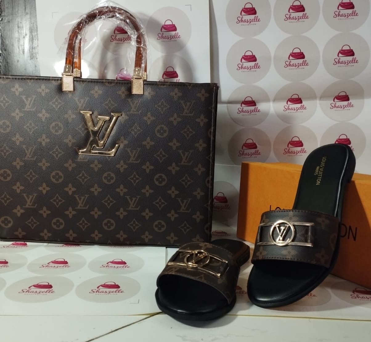 Louis Vuitton Monogram Bag & Slide Combo 🤎