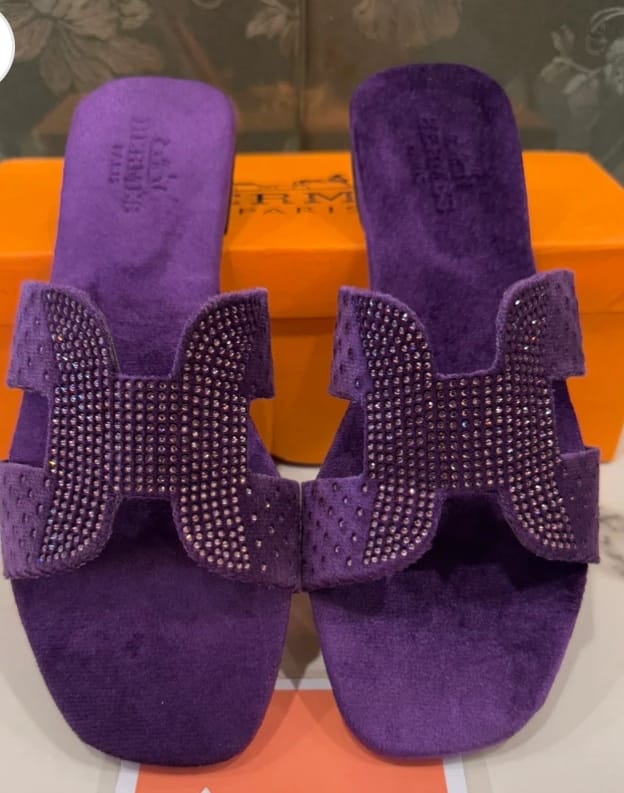 H-Glow Sparkle Slides