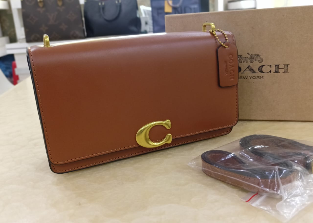 Coach Leather Crossbody β Signature Elegance - Shaszelle Collection