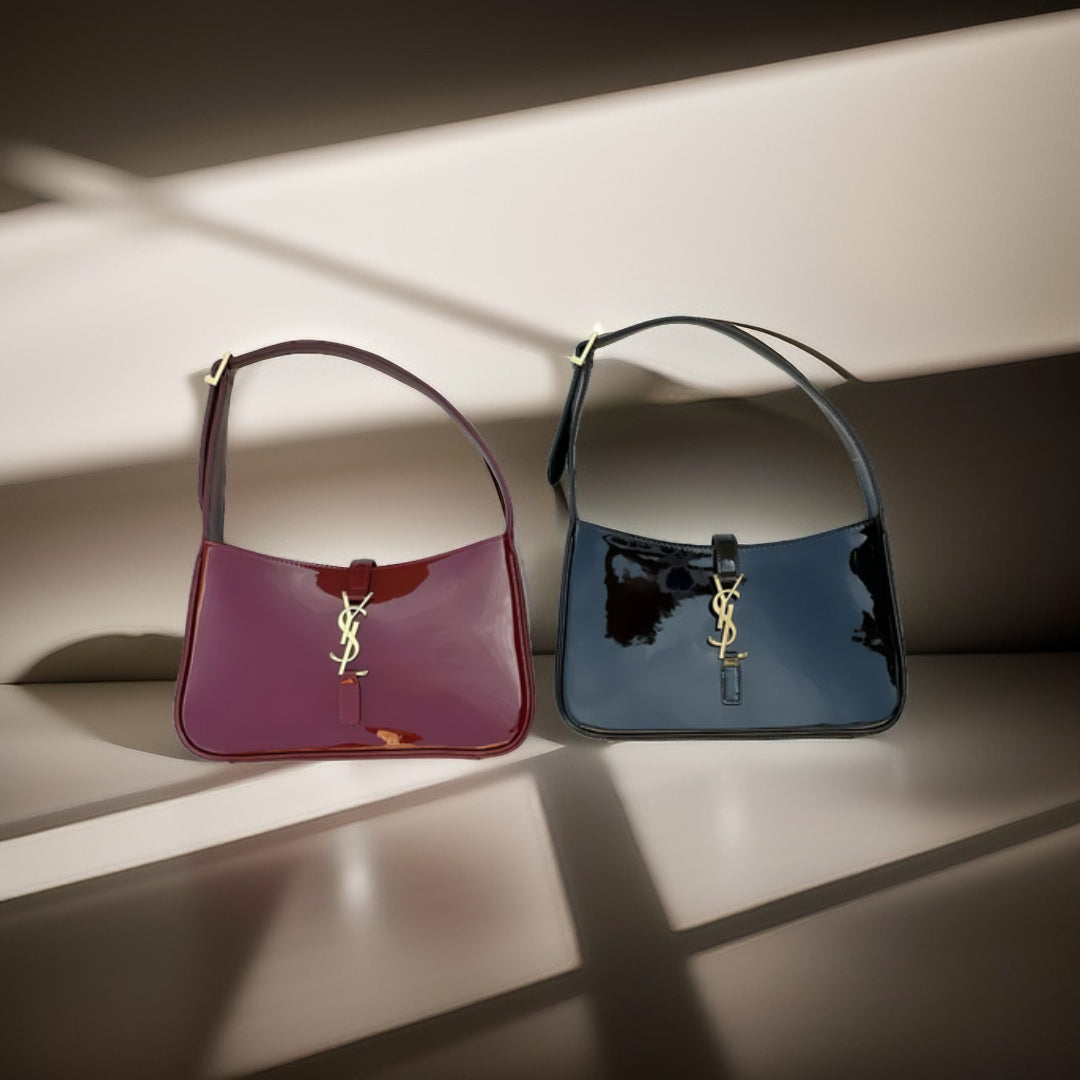 YSL Aurelia Mini Shoulder Bag β Red & Black