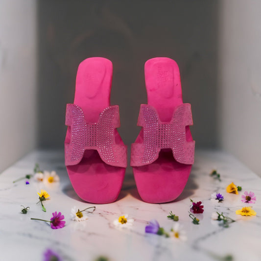 H-Glow Sparkle Slides