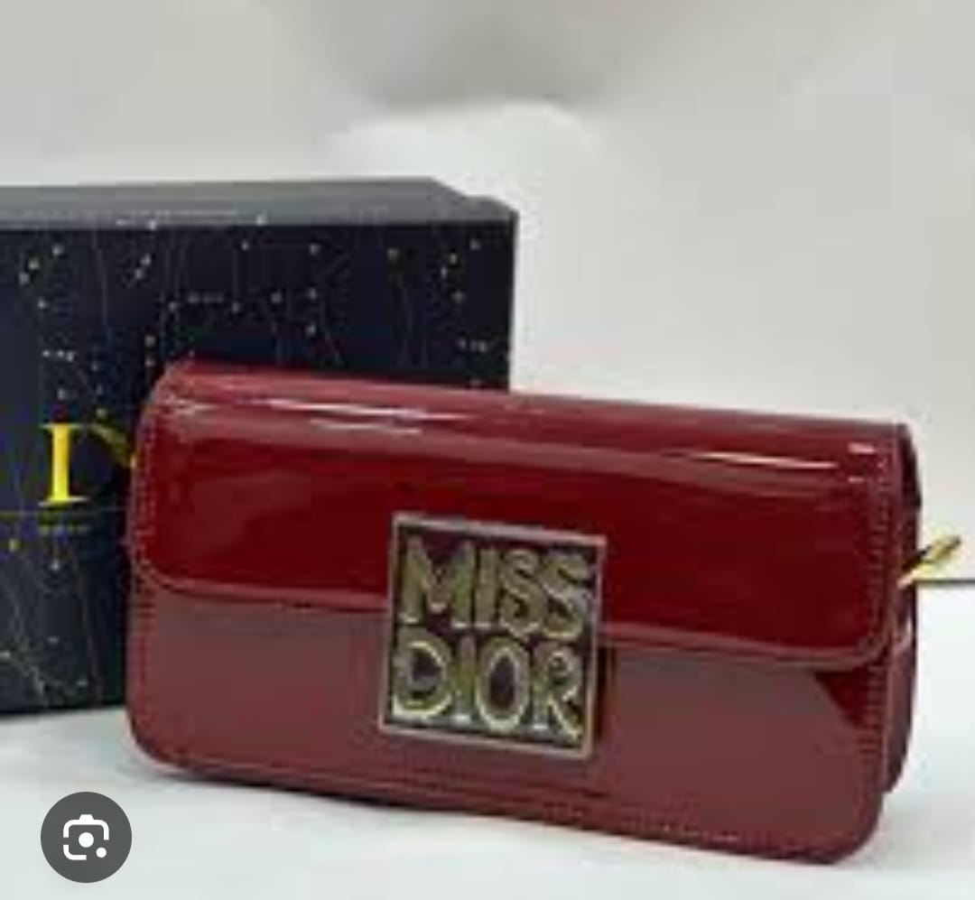 Miss Dior Luxe Mini Bag – Glossy Finish 💄✨