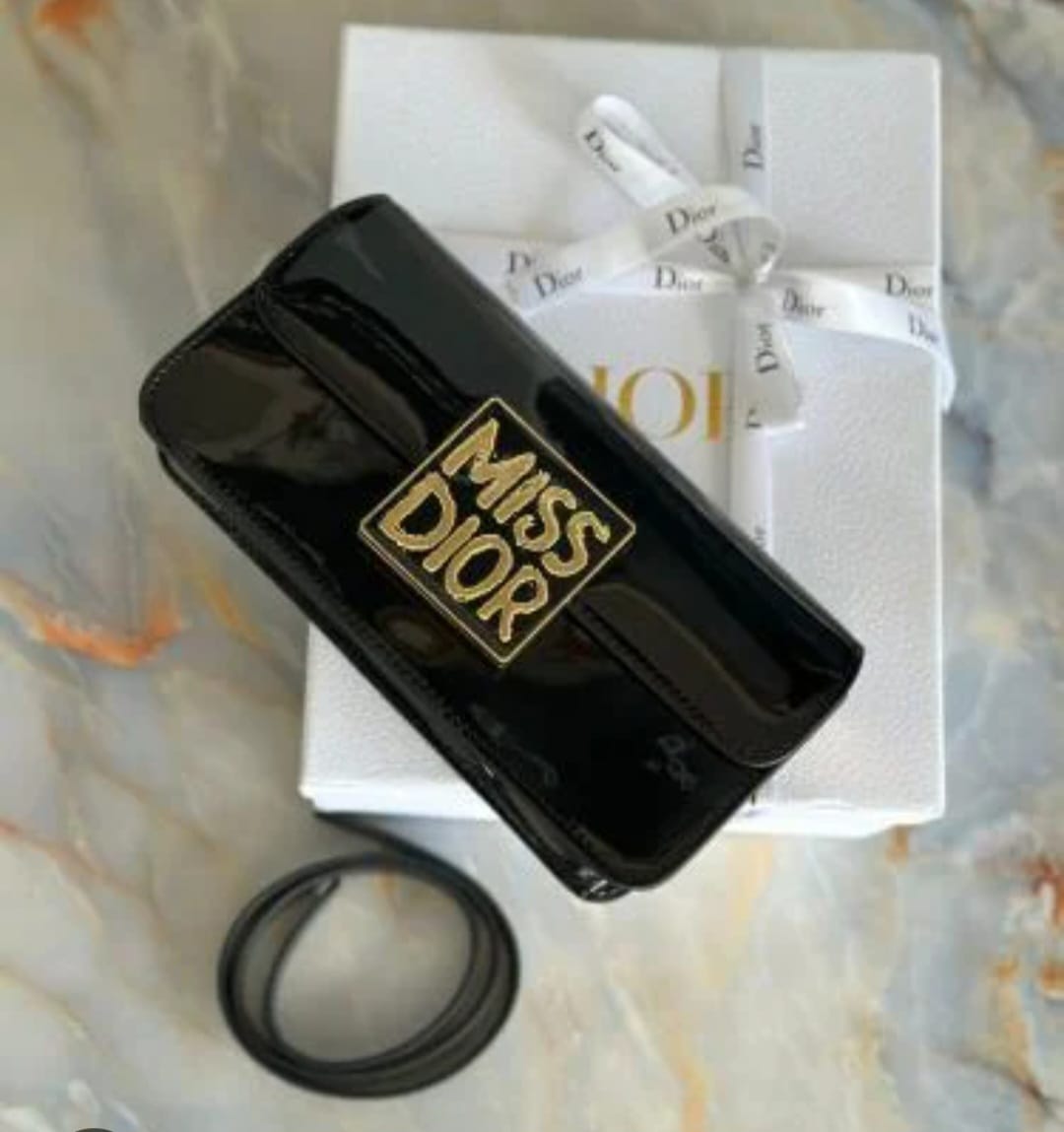 Miss Dior Luxe Mini Bag – Glossy Finish 💄✨