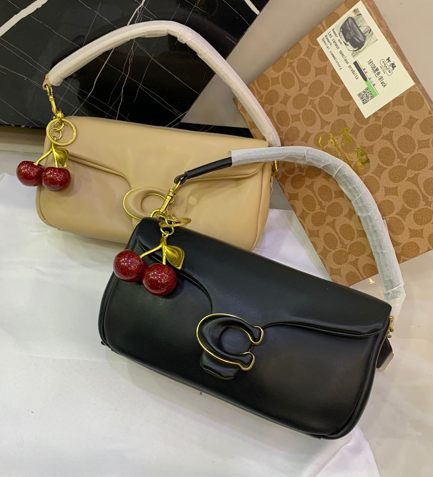 Cherry Charm Shoulder Bag