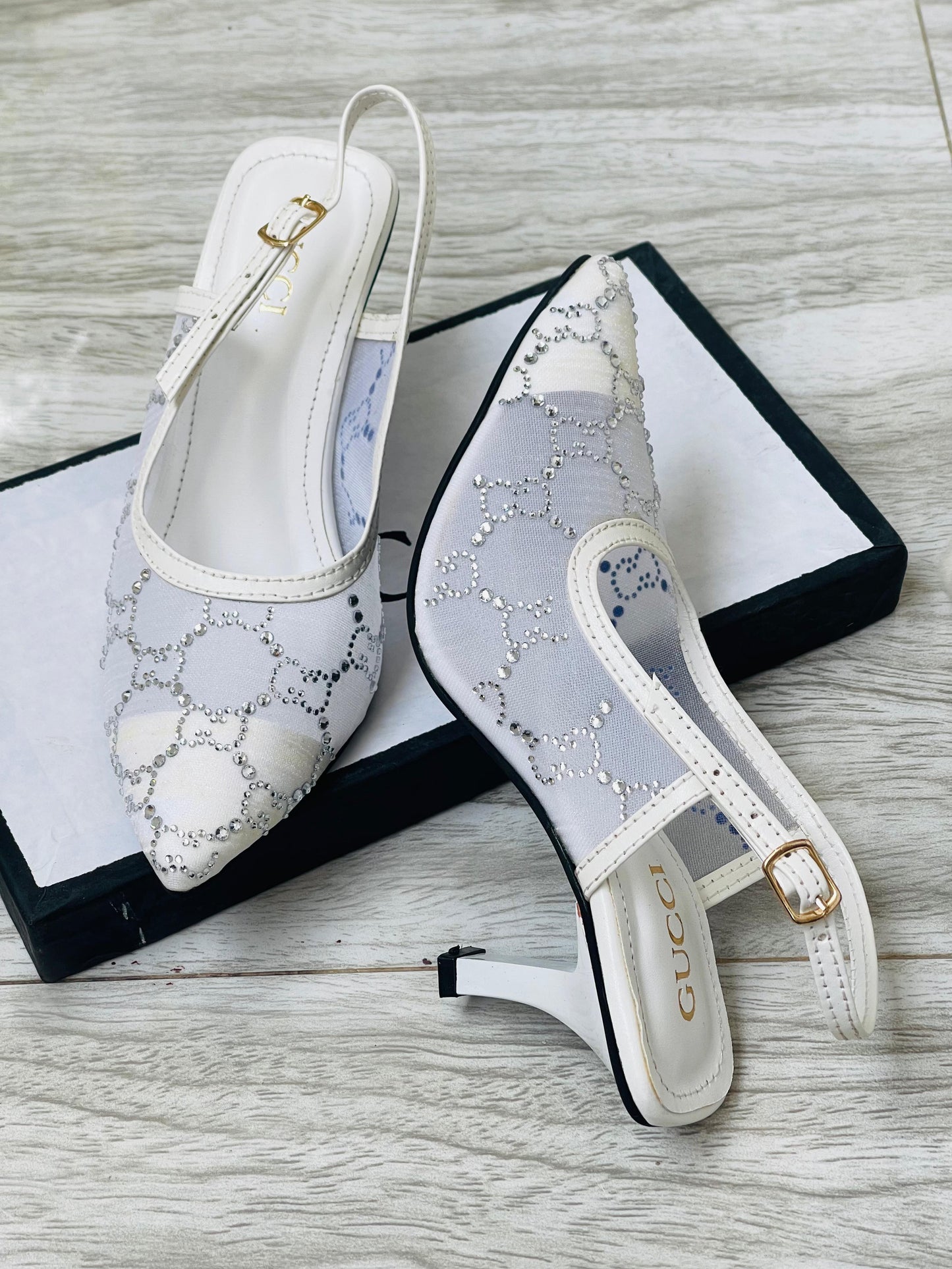 Luxury Mesh Heels