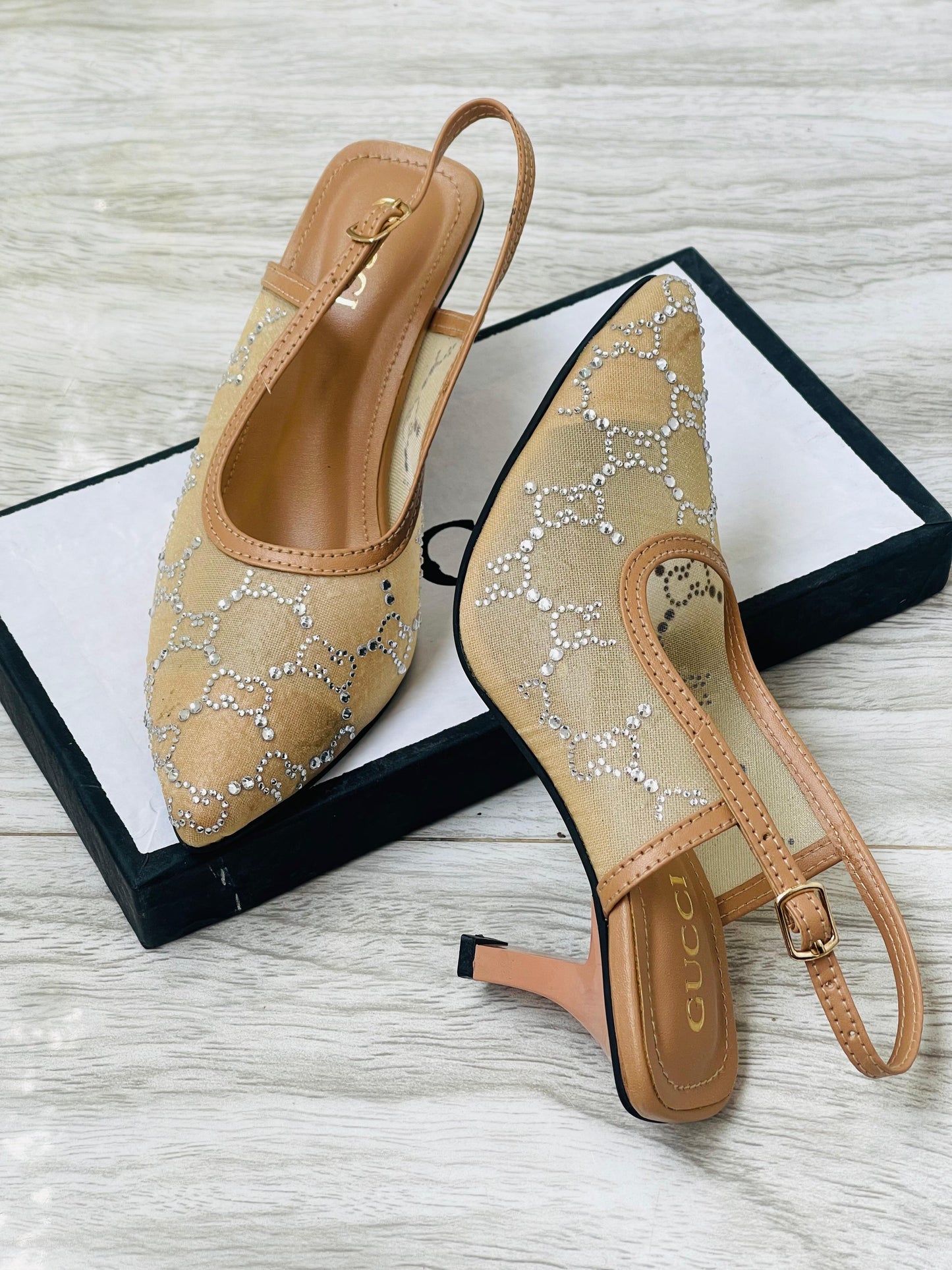 Luxury Mesh Heels