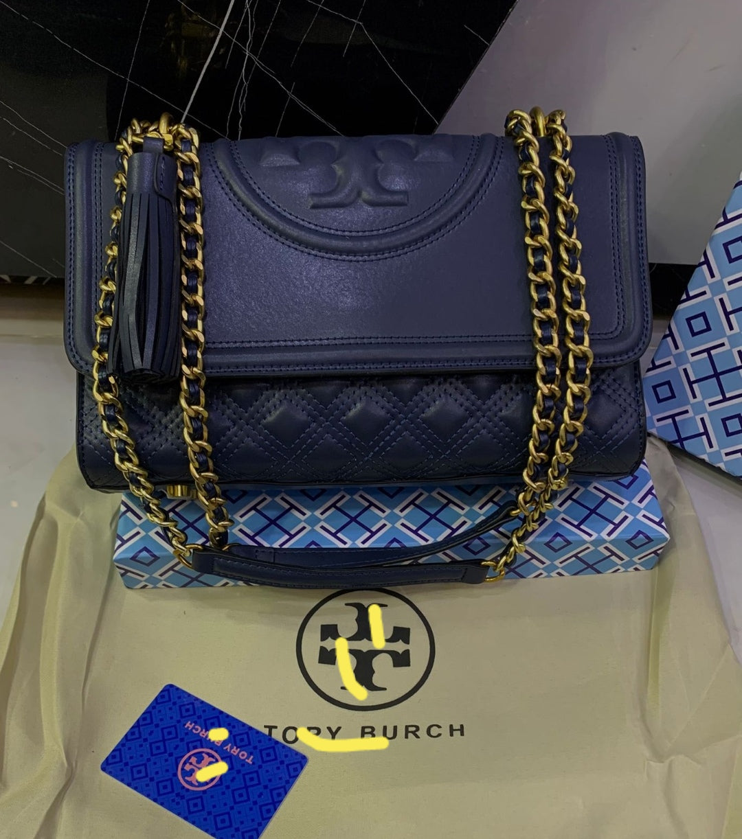 "Classic Luxe Shoulder Bag
