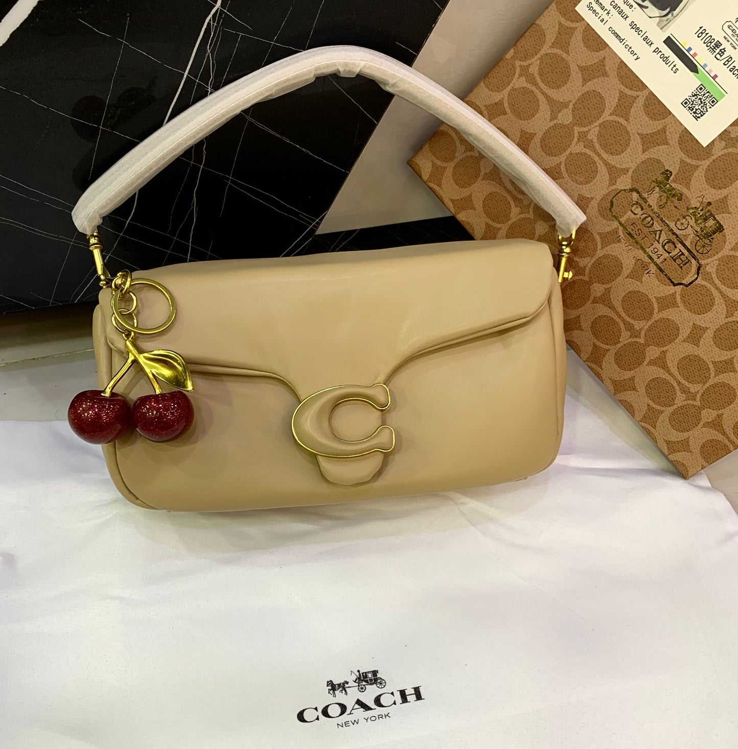 Cherry Charm Shoulder Bag